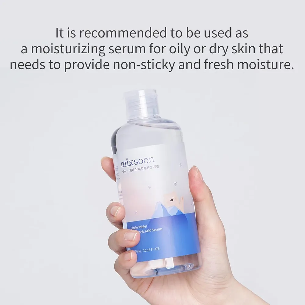 SUERO MIXSOON GLACIER WATER ACIDO HIALURONICO 3.4 OZ / 100 ML