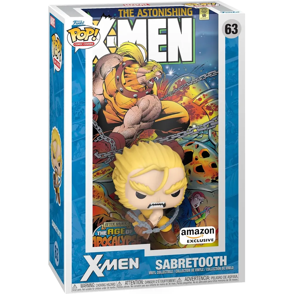 Funko Pop | Sabretooth de Marvel X-Men Age of Apocalypse