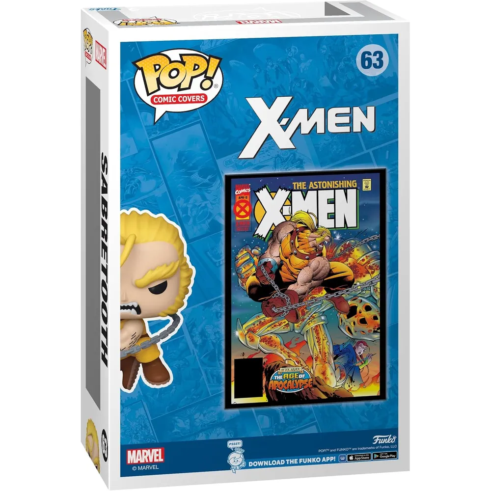 Funko Pop | Sabretooth de Marvel X-Men Age of Apocalypse