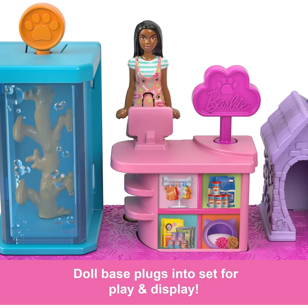 BARBIE MINI BARBIELAND SET MASCOTAS CON ACCESORIOS