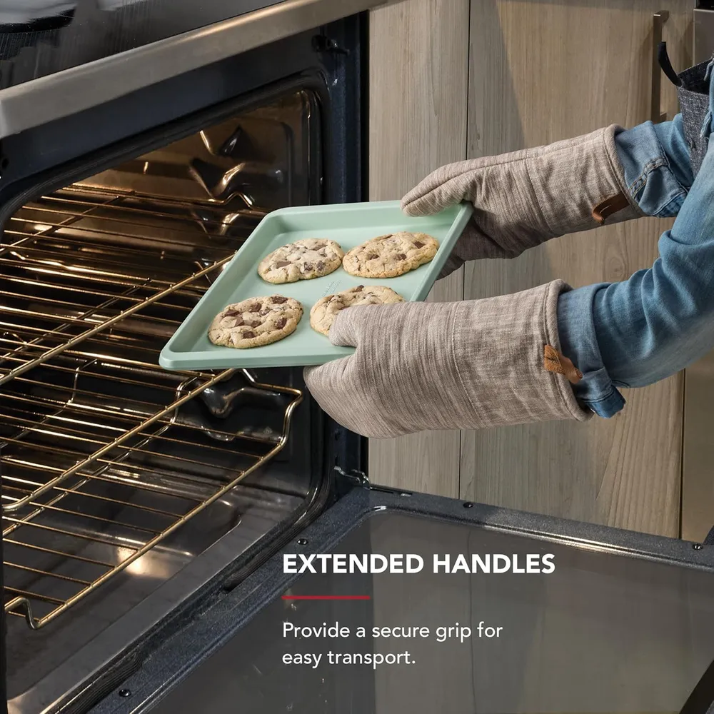 KitchenAid bandeja para hornear 9 x 13 in / 23 x 33 cm, acero | Pistacho