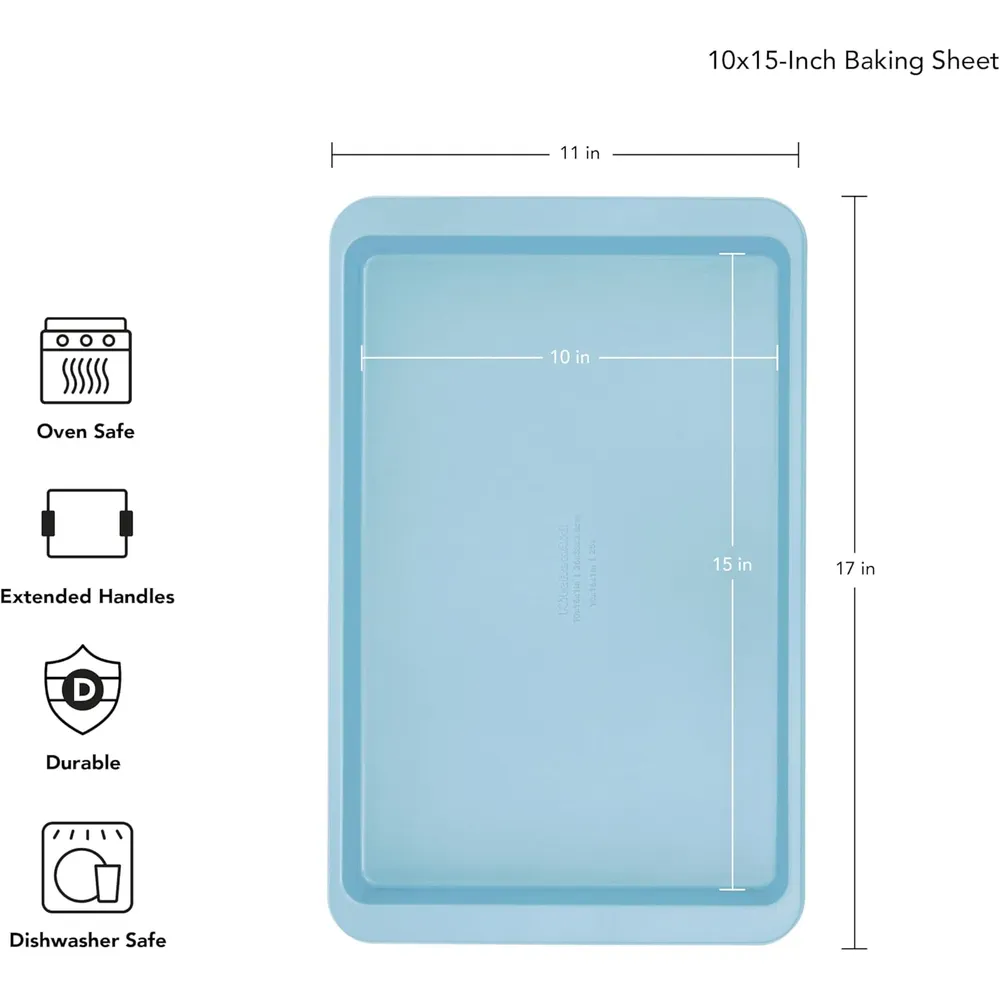 KitchenAid bandeja para hornear 10 x 15 in / 25 x 38 cm, acero