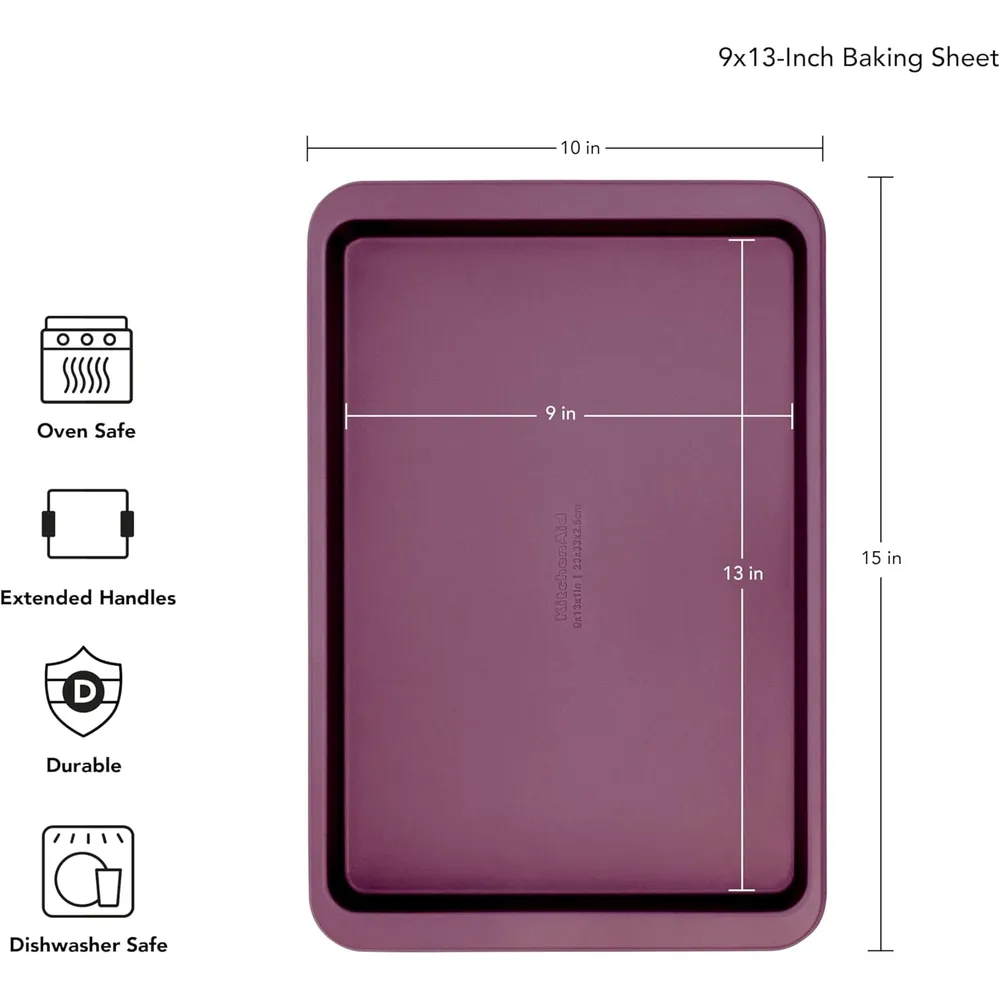 b0czcxd7v8_1_webp.webp KitchenAid hoja para horno antiadherente 23x33 cm, acero | Remolacha