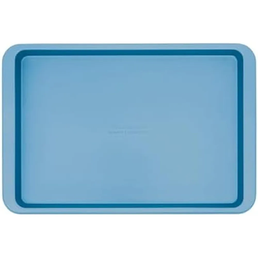 KitchenAid hoja para hornear antiadherente 23x33 cm, acero | Terciopelo azul