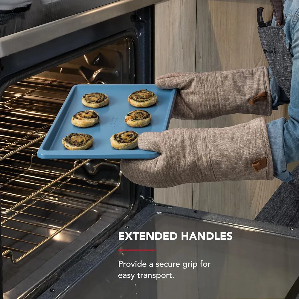 KitchenAid bandeja para galletas 25x38 cm, acero aluminizado | Terciopelo azul