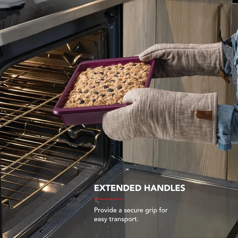 KitchenAid molde para tartas 23x33 cm, acero aluminizado | Remolacha