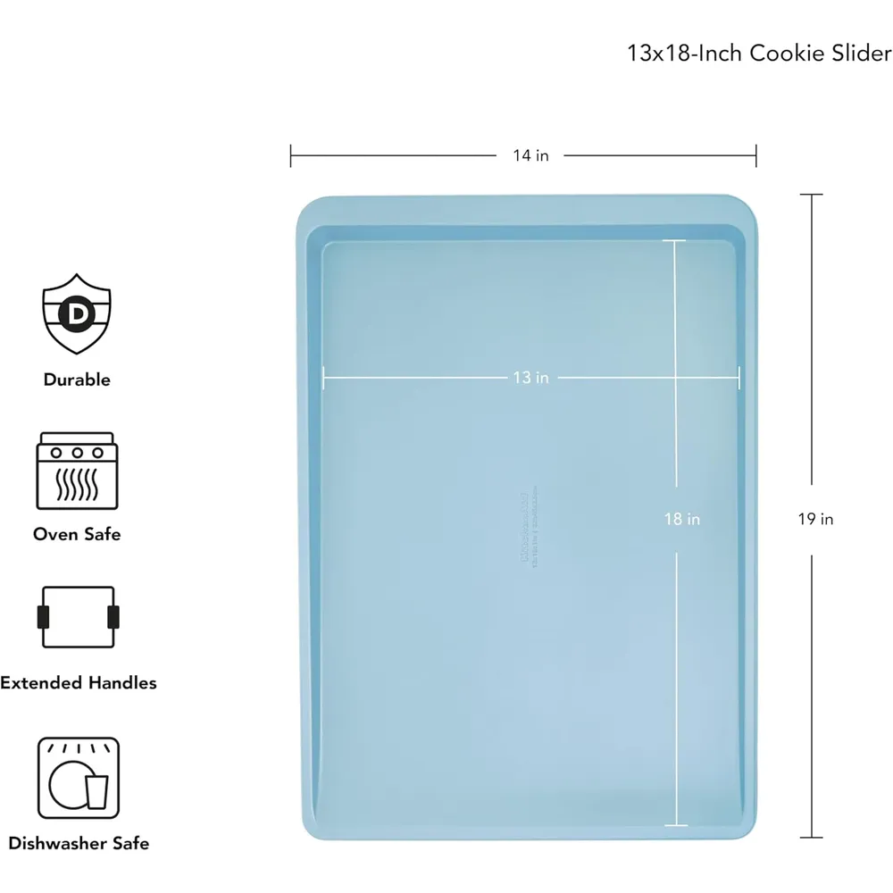 KitchenAid bandeja para galletas 33x46 cm, acero aluminizado | Agua mineral
