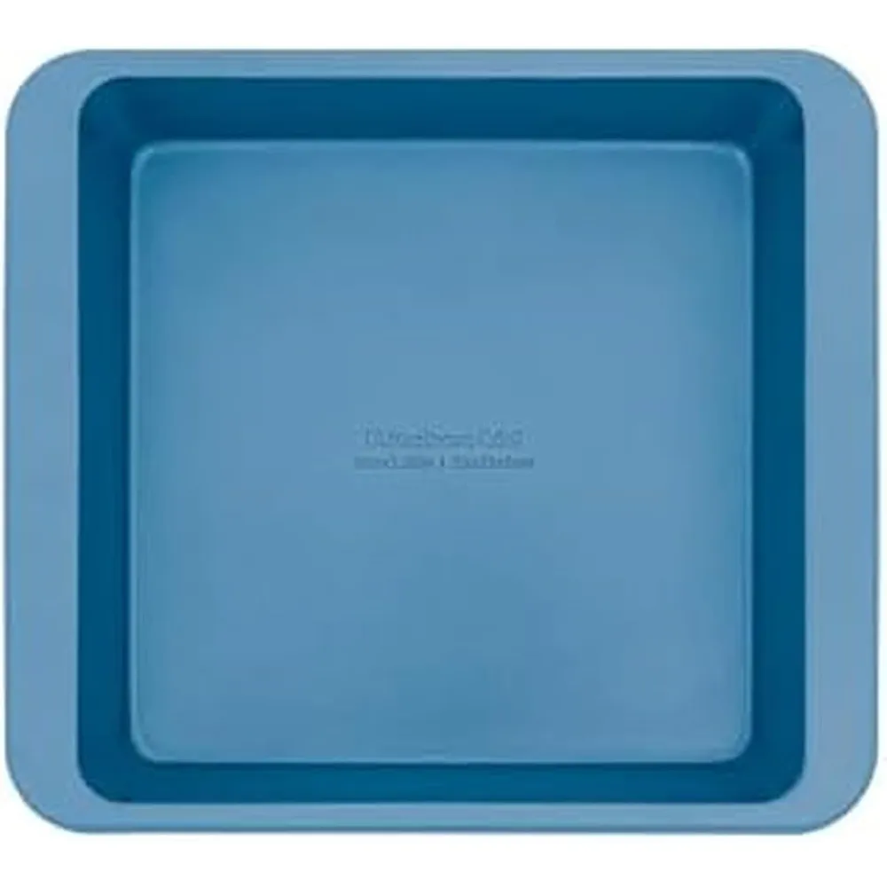 KitchenAid molde cuadrado para pasteles 23 cm, acero | Terciopelo azul