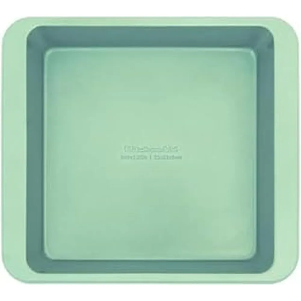 KitchenAid molde cuadrado para pasteles 23 cm, acero aluminizado | Pistacho