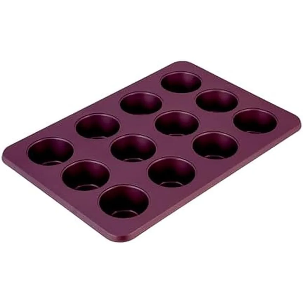 KitchenAid molde para muffins 12 tazas / 1.4 l, acero aluminizado | Remolacha