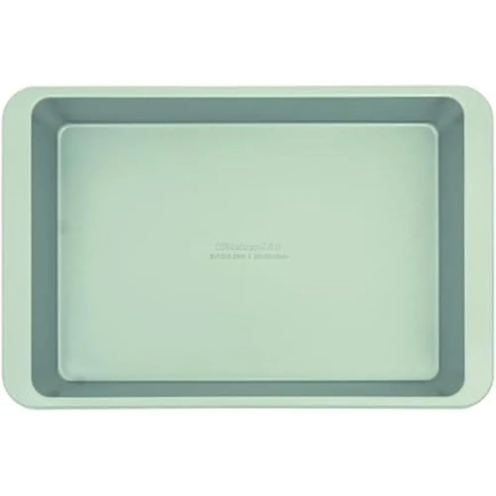 KitchenAid molde para pasteles 23x33 cm, acero aluminizado | Pistacho