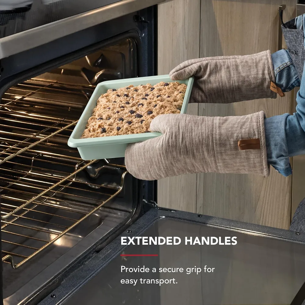 KitchenAid molde para pasteles 23x33 cm, acero aluminizado | Pistacho