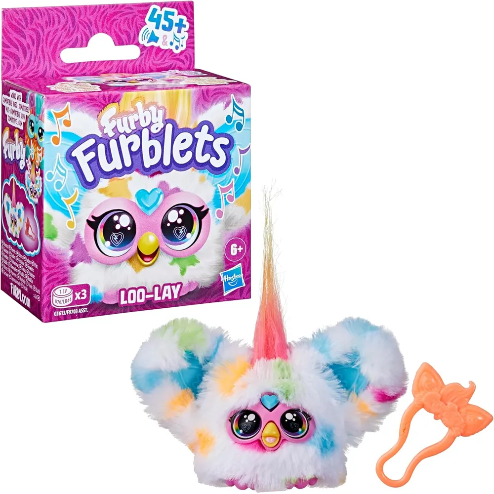 Furby Furblets Loo-Lay Mini Amigo | Multicolor