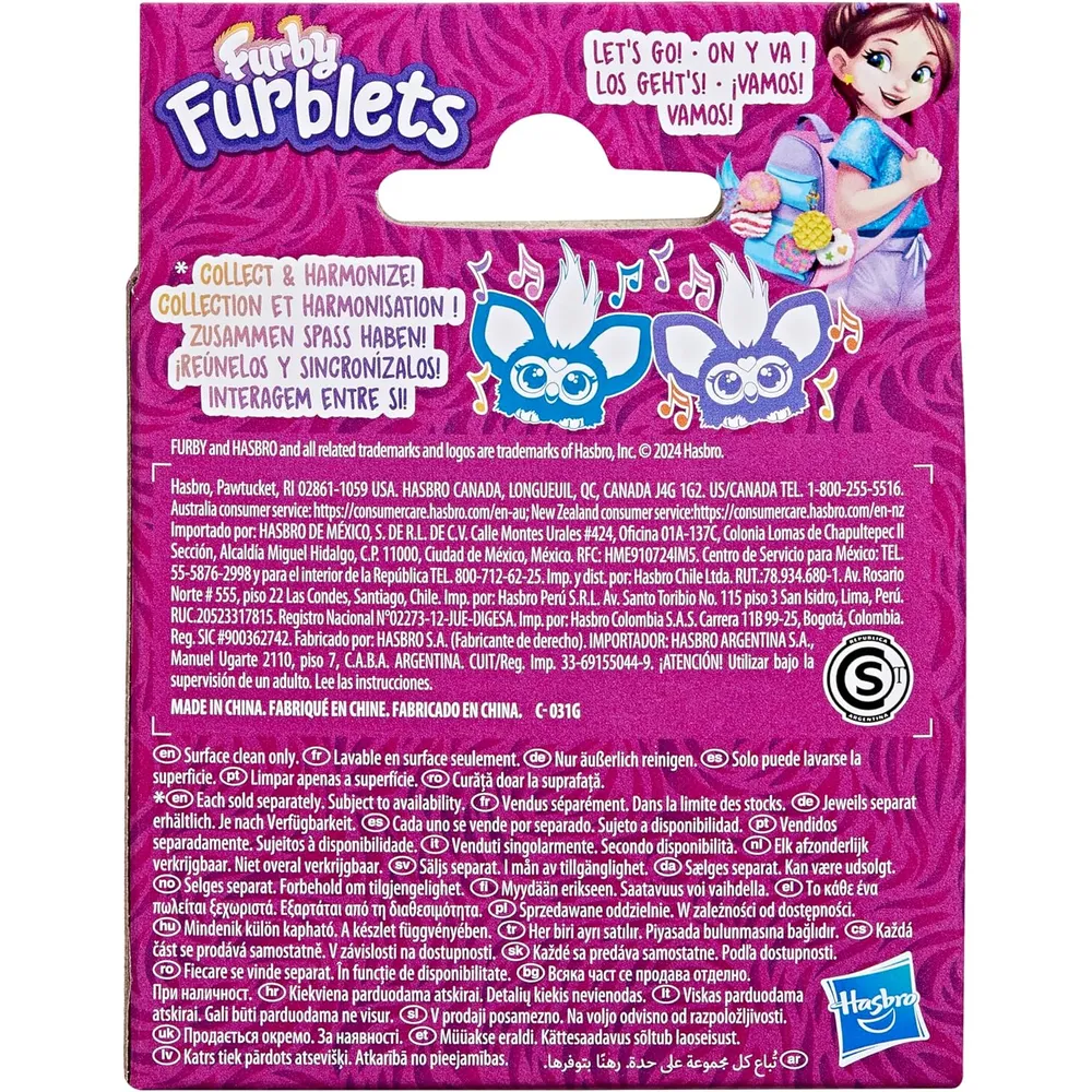 Furby Furblets Loo-Lay Mini Amigo | Multicolor