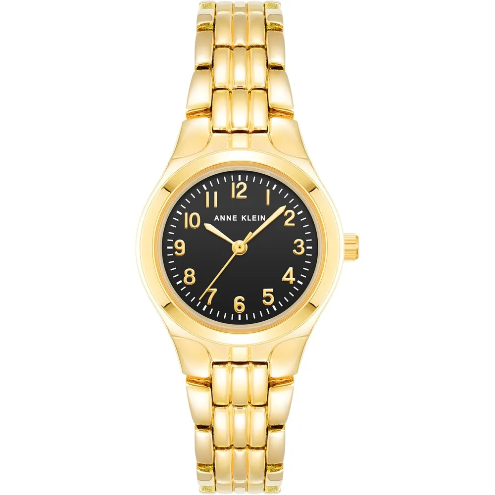 Anne Klein 10/5491SVTT reloj para mujer con diseño tipo pulsera | 27 mm - Dorado/Negro