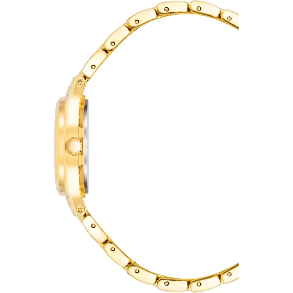 Anne Klein 10/5491SVTT reloj para mujer con diseño tipo pulsera | 27 mm - Dorado/Negro