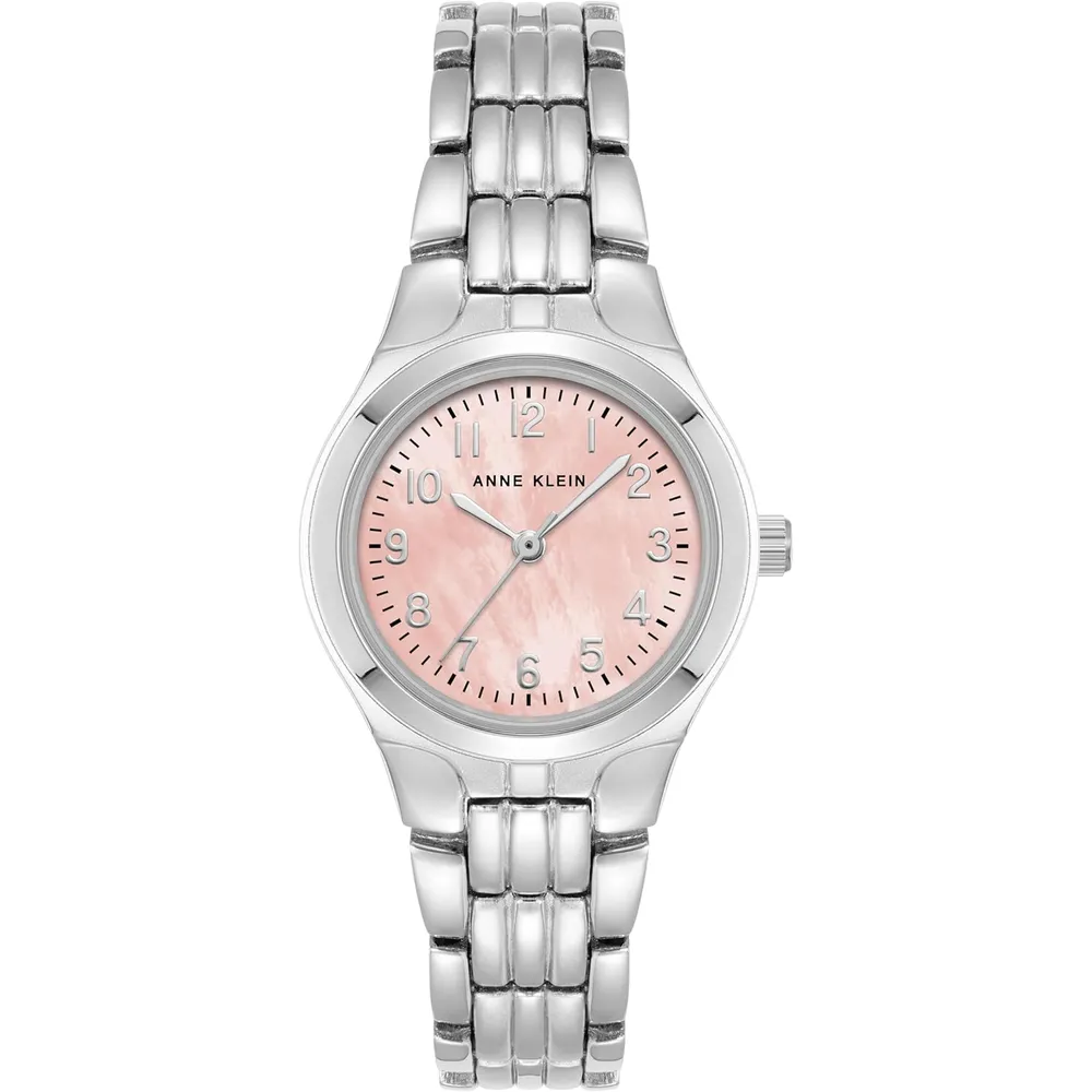 Anne Klein 10/5491SVTT reloj para mujer con diseño tipo pulsera | 27 mm - Plata/Salmón