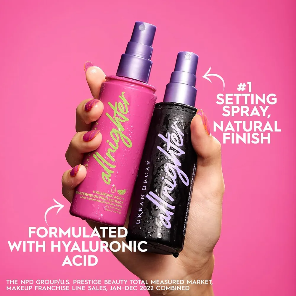 SPRAY FIJADOR URBAN DECAY ALL NIGHTER LUMINOSO 4 OZ / 120 ML