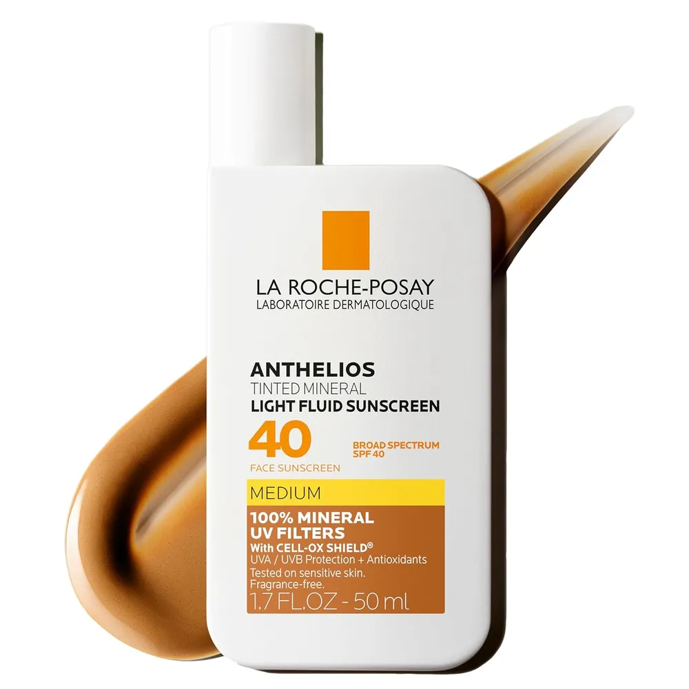 PROTECTOR SOLAR FACIAL FLUIDO MEDIUM SPF 40 ANTHELIOS LA ROCHE-POSAY 1.7 OZ / 50 ML