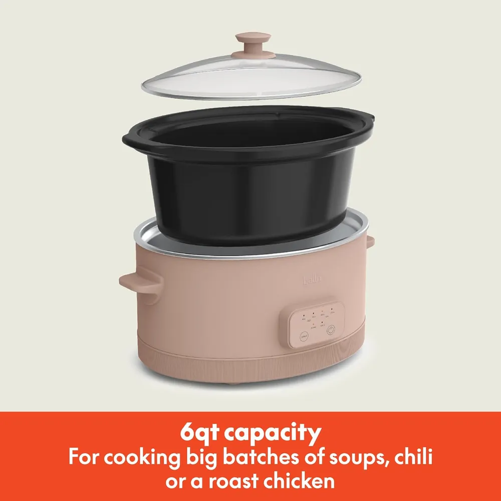 OLLA ELÉCTRICA BELLA PROGRAMABLE 6 QT / 5.68 L