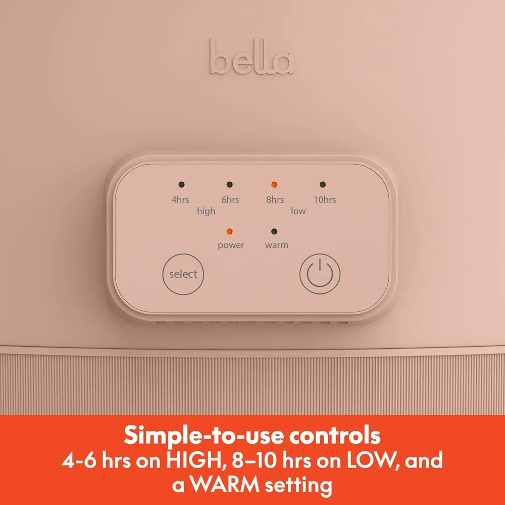 OLLA ELÉCTRICA BELLA PROGRAMABLE 6 QT / 5.68 L