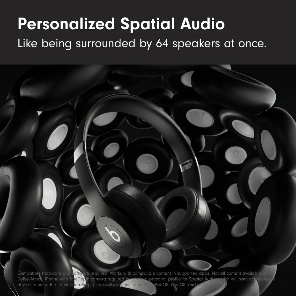 AUDÍFONOS BLUETOOTH BEATS SOLO 4 | NEGRO