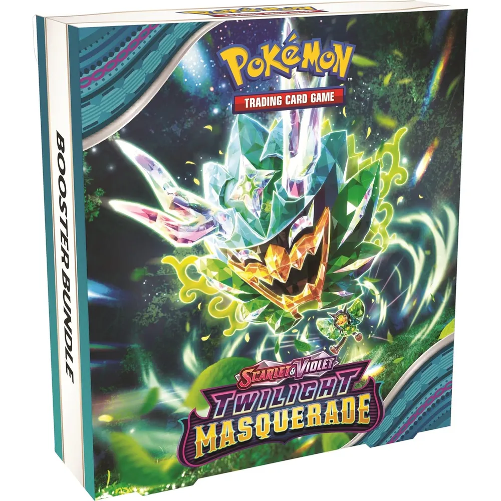 JUEGO DE CARTAS POKÉMON TCG SCARLET & VIOLET TWILIGHT MASQUERADE BOOSTER PACK (INGLÉS)