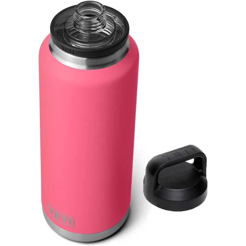 YETI Botella Rambler con Tapa de Chupón de 46 oz | Rosa Neón