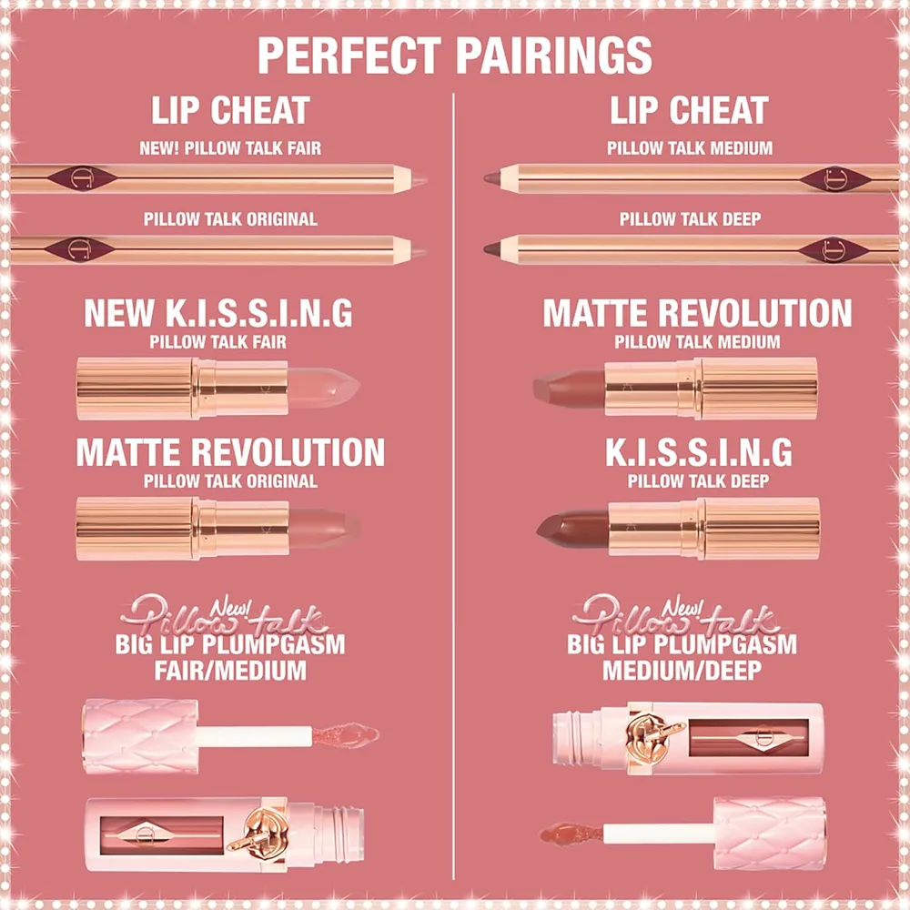 Charlotte Tilbury Big Lip Plumpgasm Brillo de labios | Claro/Medio - rosa nude