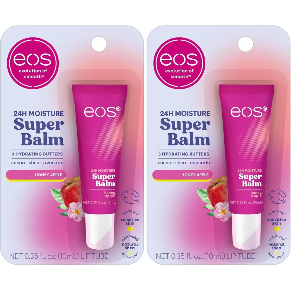 EOS tratamiento labial pack 2 Honey Apple | 0.35 oz / 10 ml