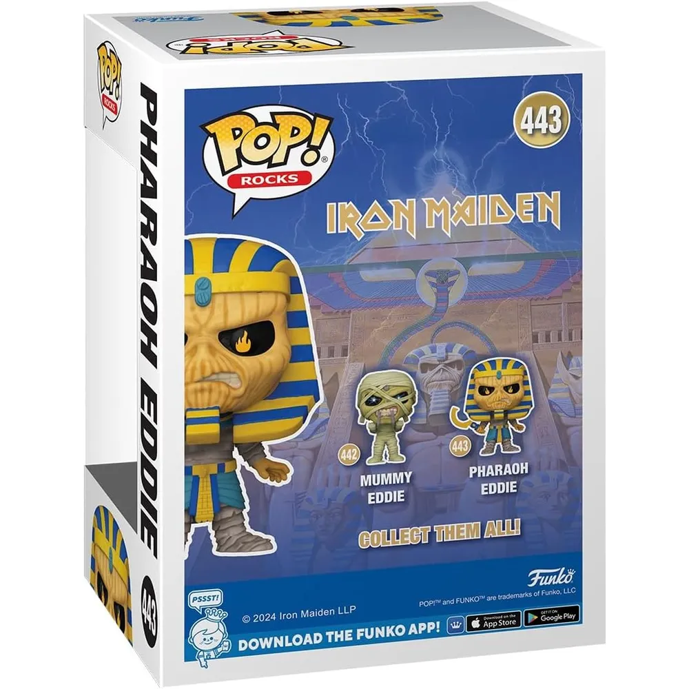 Funko Pop | Pharaoh Eddie de Iron Maiden
