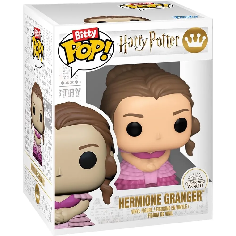 Funko Pop | Pack de 4 Bitty de Harry Potter (Hermione, Ginny, Viktor y figura sorpresa)