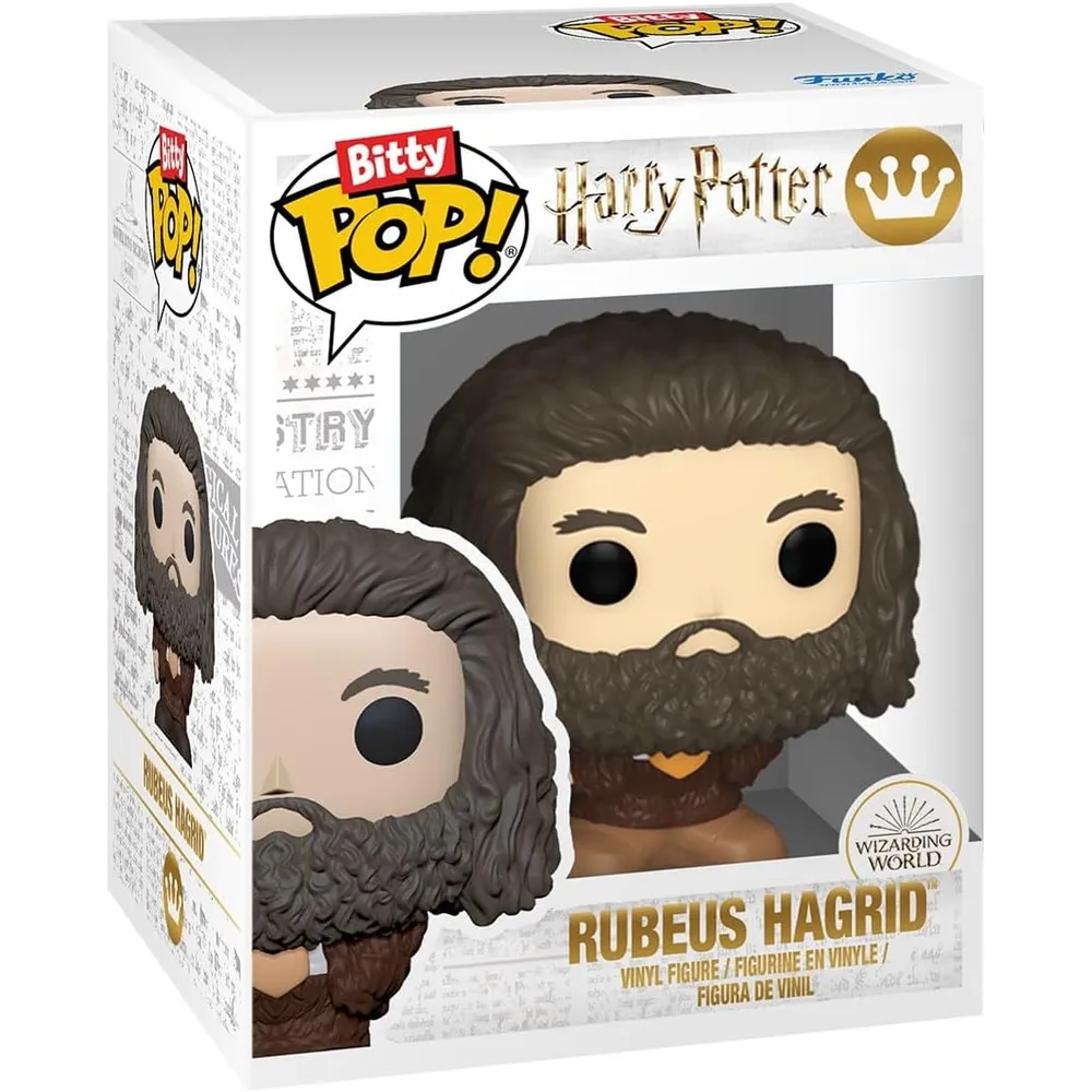 Funko Pop | Pack de 4 Bitty de Harry Potter (Rubeus, Fleur, Cedric y figura sorpresa)