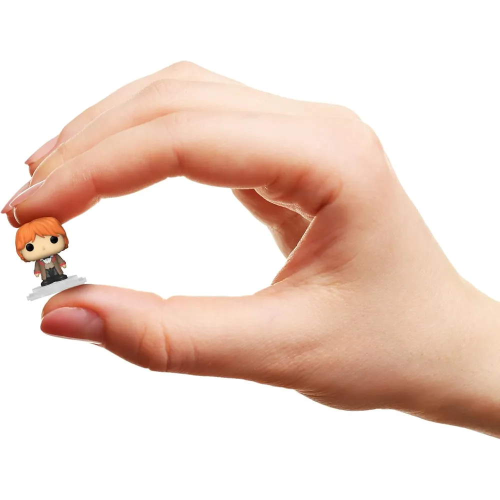 Funko Pop | Pack de 4 Bitty de Harry Potter (Ron, Padma, Madame y figura sorpresa)