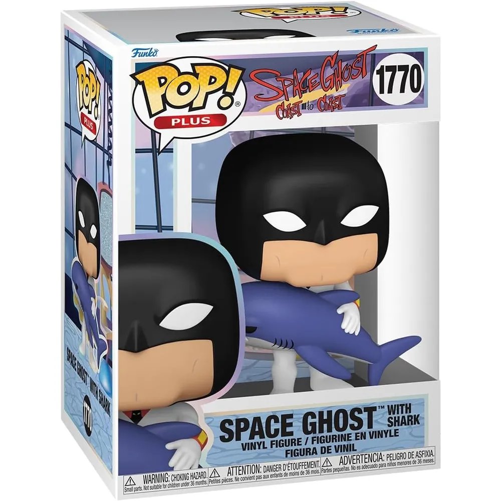 Funko Pop | Space Ghost con Tiburón de Space Ghost Coast to Coast