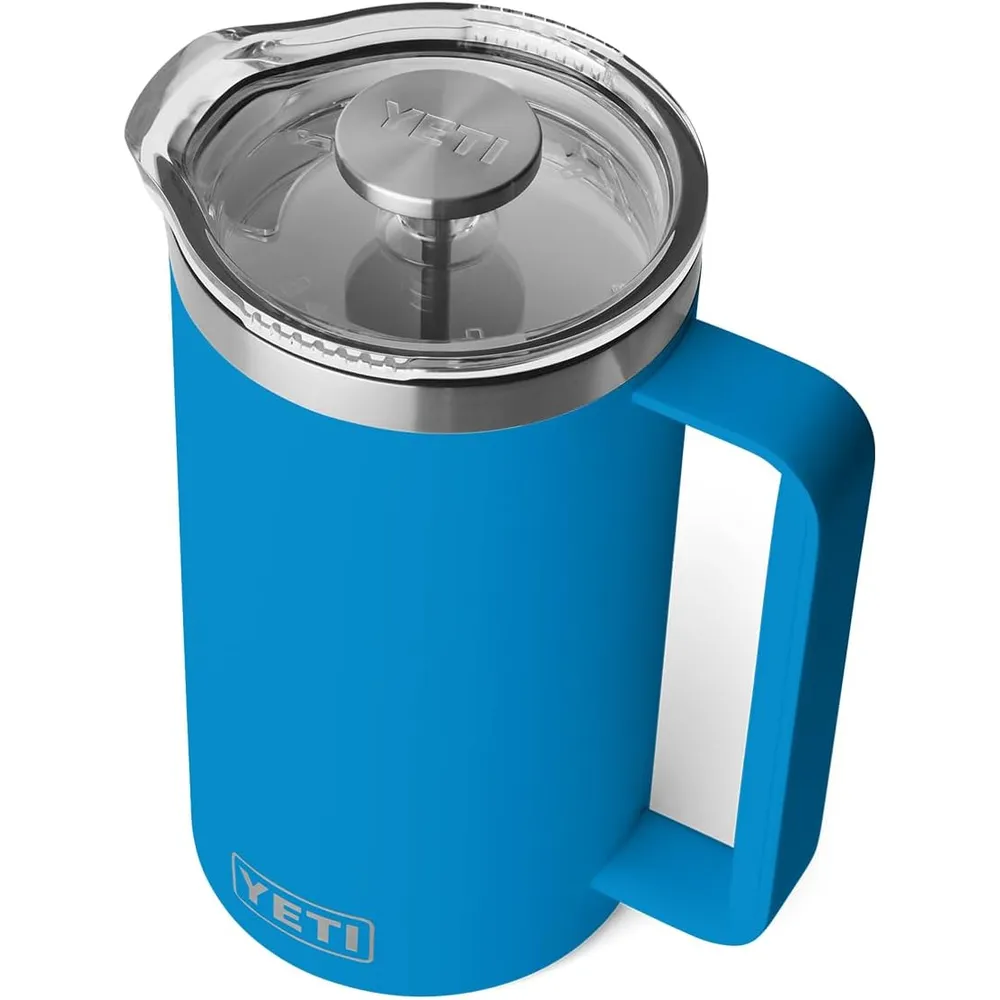 YETI Rambler Cafetera de Prensa con filtro de 34 oz | Azul