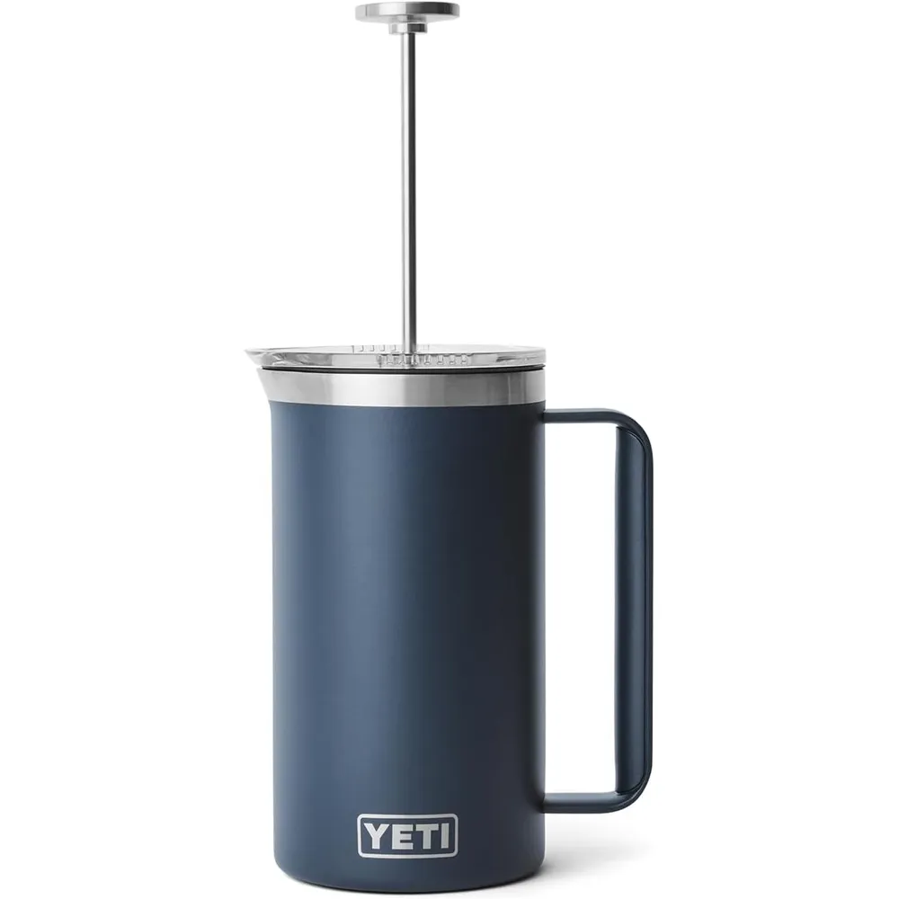 YETI Rambler Cafetera de Prensa con filtro de 34 oz | Azul Marino