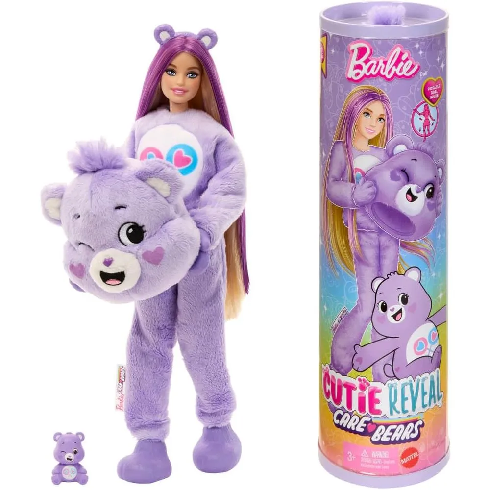 BARBIE CUTIE REVEAL CARE BEARS SHARE BEAR CON SORPRESAS