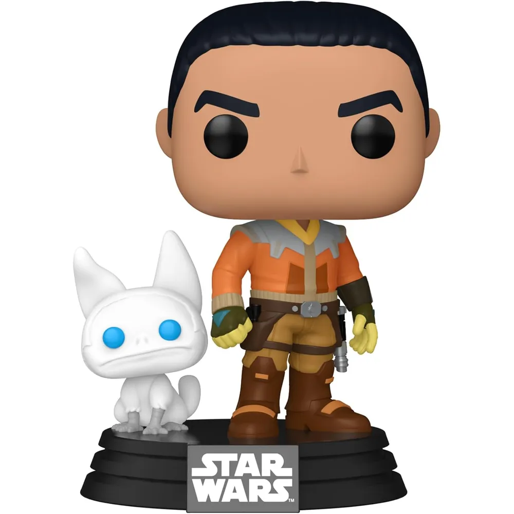 Funko Pop | &Buddy Ezra Bridger con Loth-Cat de Star Wars Rebels
