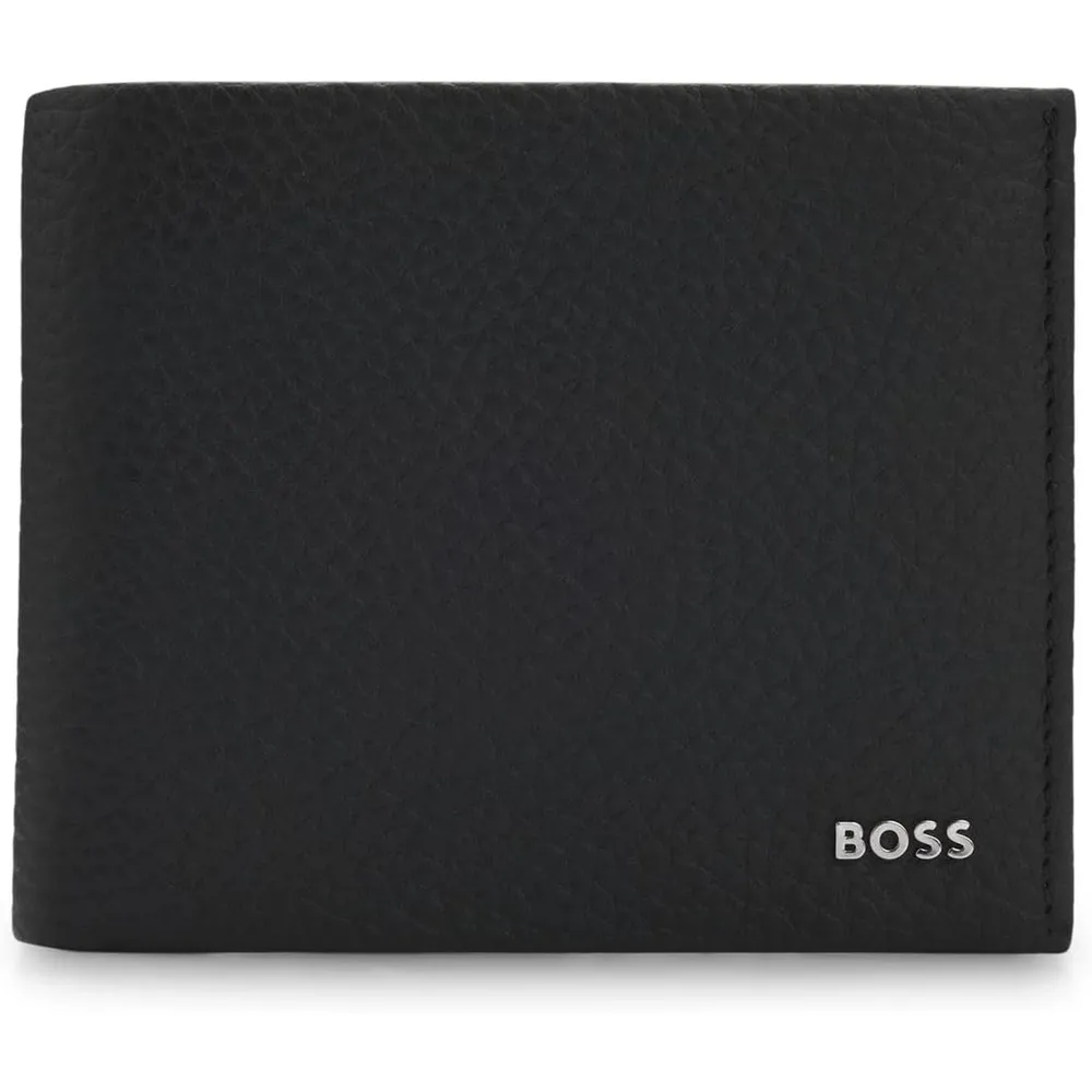 BILLETERA HUGO BOSS CROSSTOWN TRIF NEGRO HOMBRE
