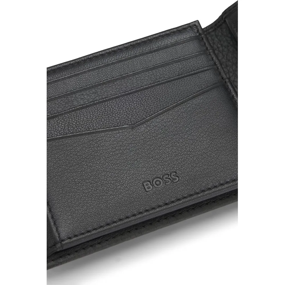 BILLETERA HUGO BOSS CROSSTOWN TRIF NEGRO HOMBRE