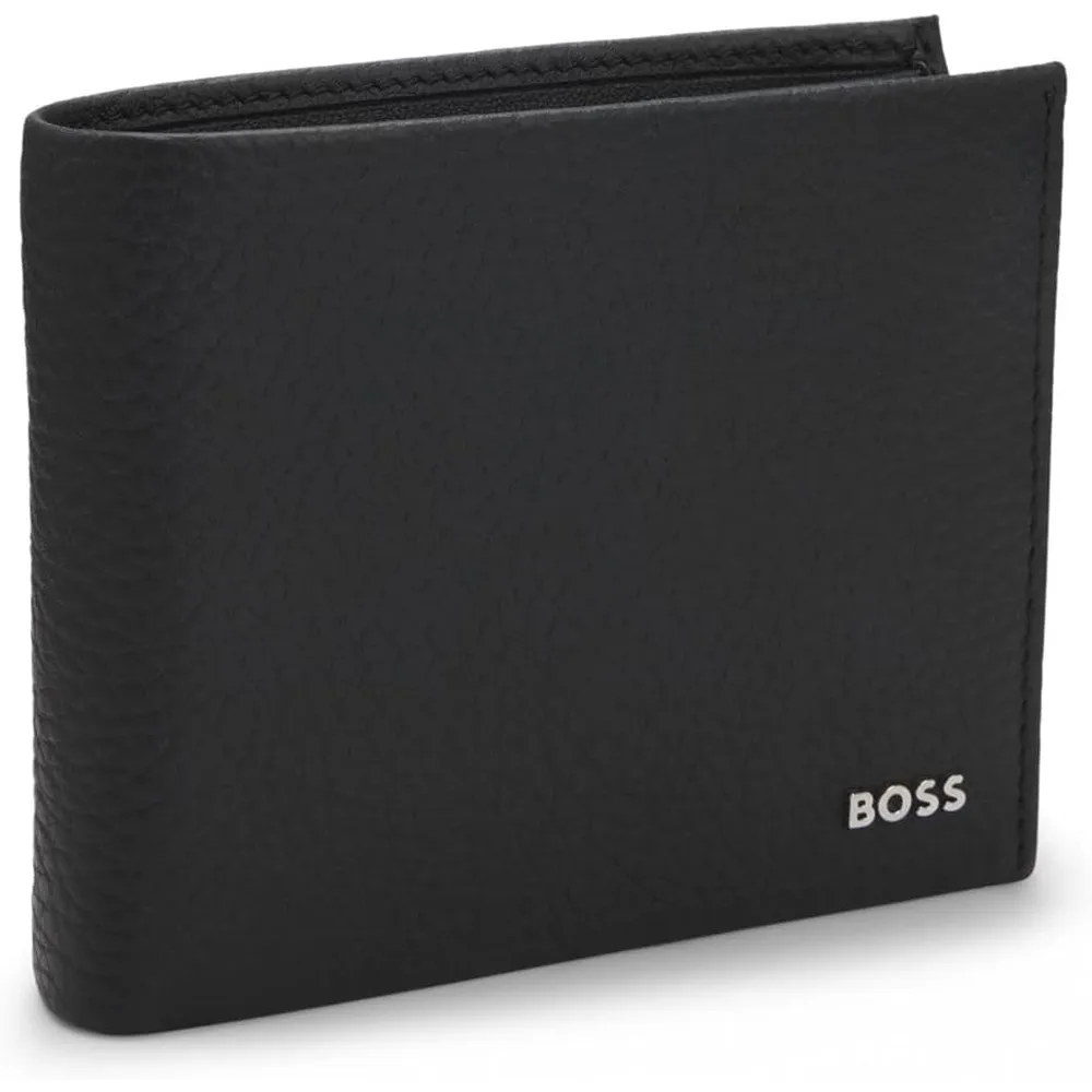 BILLETERA HUGO BOSS CROSSTOWN TRIF NEGRO HOMBRE