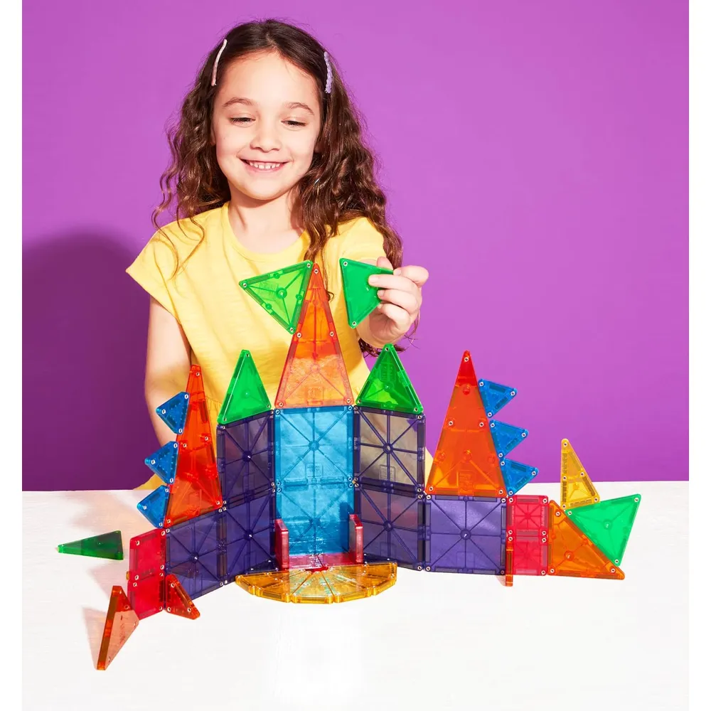 SET DE CONSTRUCCIÓN MAGNA-TILES 46 PIEZAS