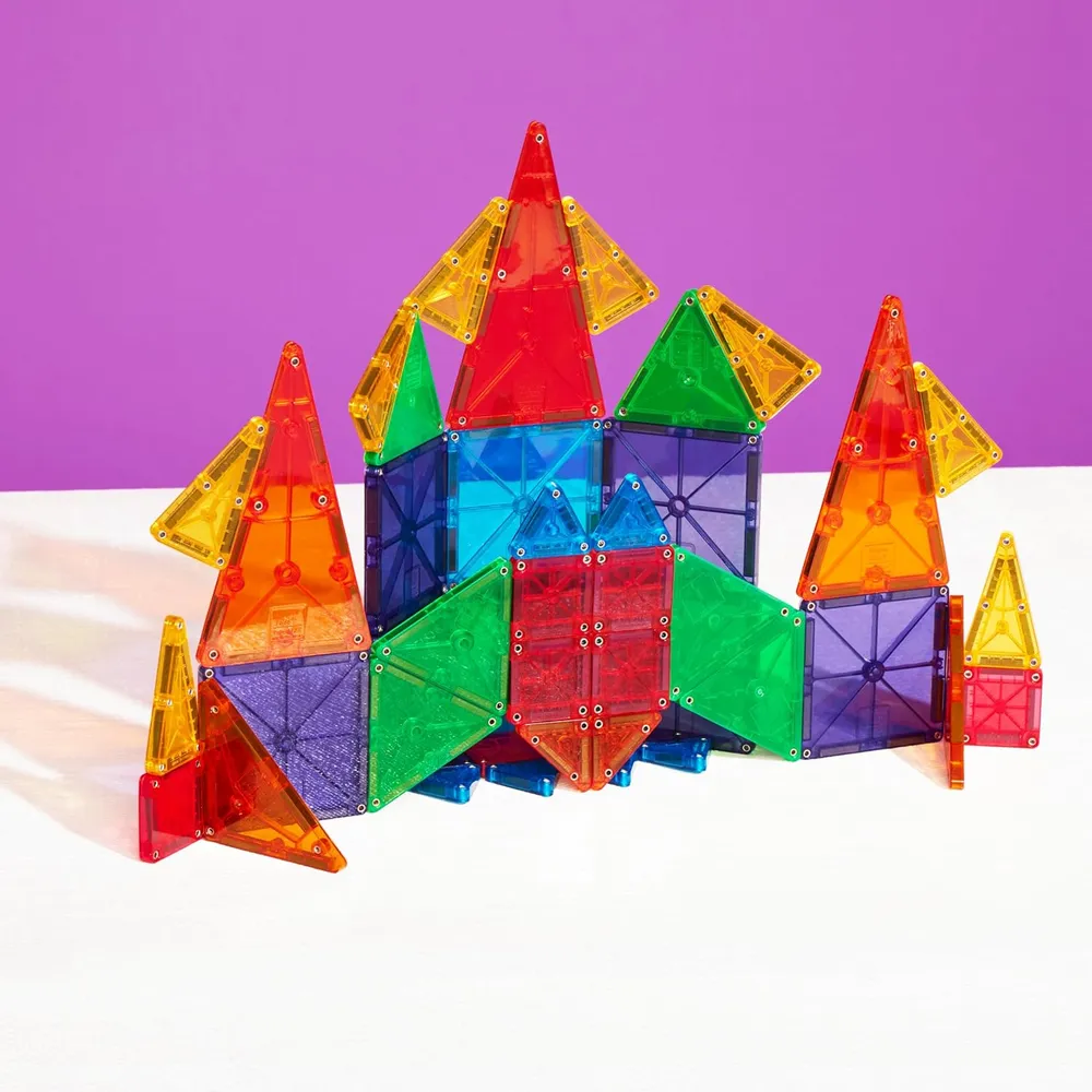 SET DE CONSTRUCCIÓN MAGNA-TILES 46 PIEZAS