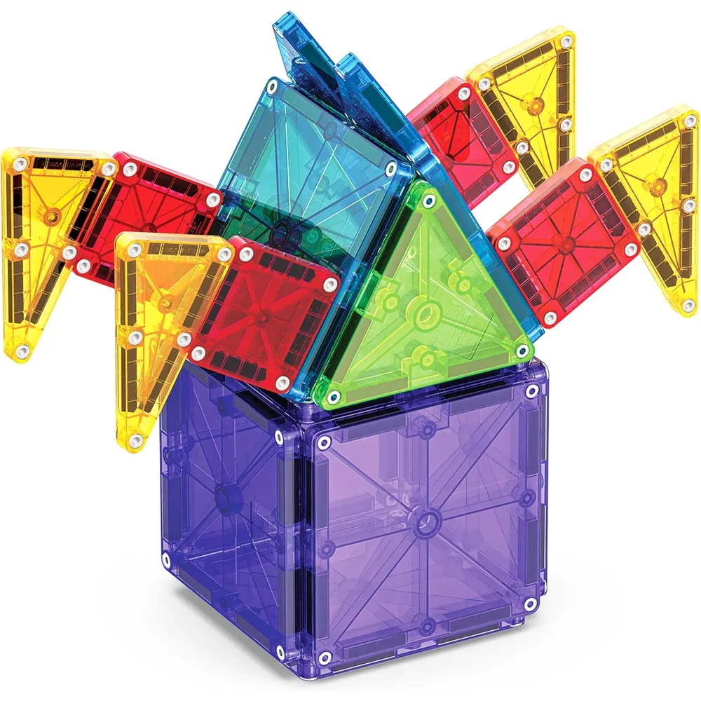 SET DE CONSTRUCCIÓN MAGNA-TILES 46 PIEZAS