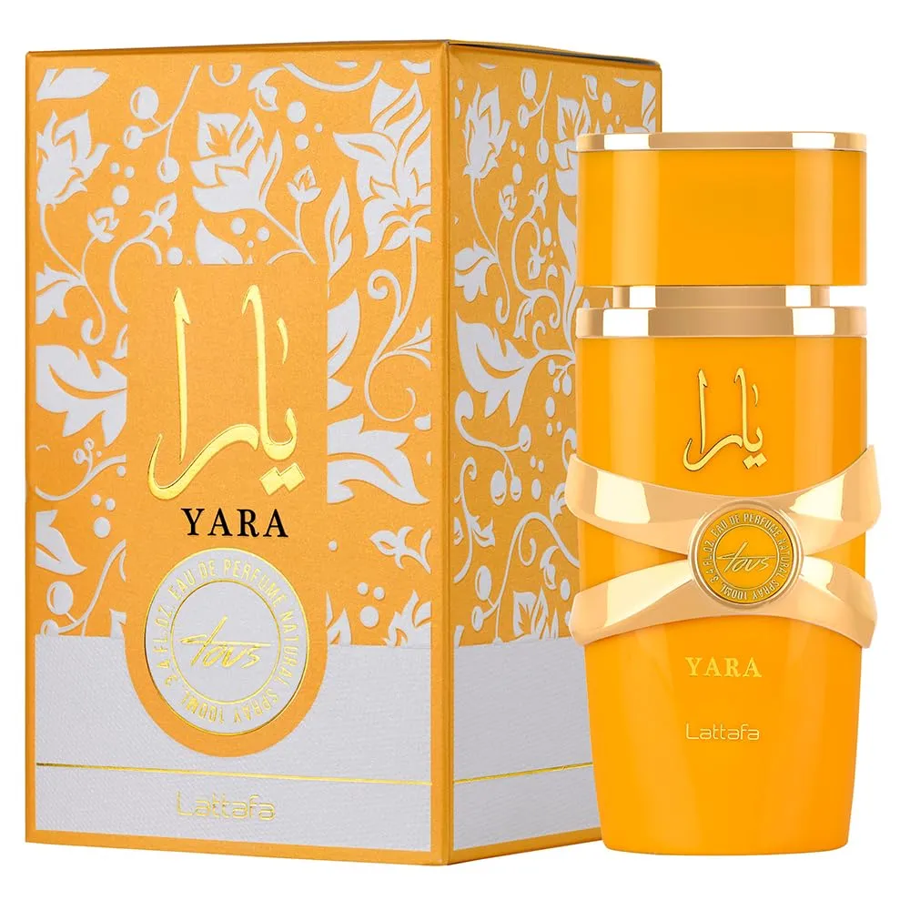 SET DE PERFUME LATTAFA 2 PZS EDP (ASAD ZANZIBAR + YARA TOUS) 3.4 OZ / 100 ML C/U