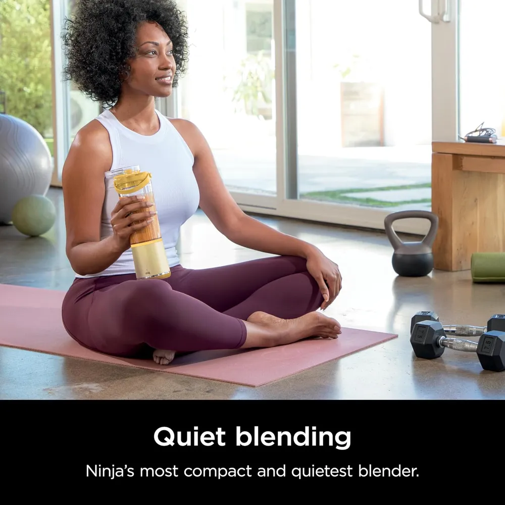 NINJA LICUADORA PORTÁTIL BLAST 500 ML, INALÁMBRICA, RECARGABLE | LIMÓN/MERENGUE