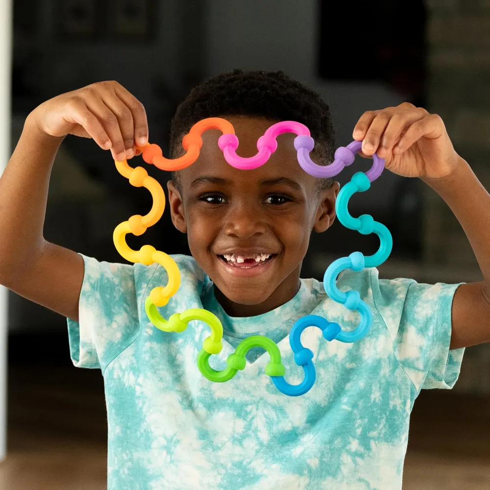 JUGUETE BLOQUES DE CONSTRUCCIÓN DE SILICONA FAT BRAIN TOYS