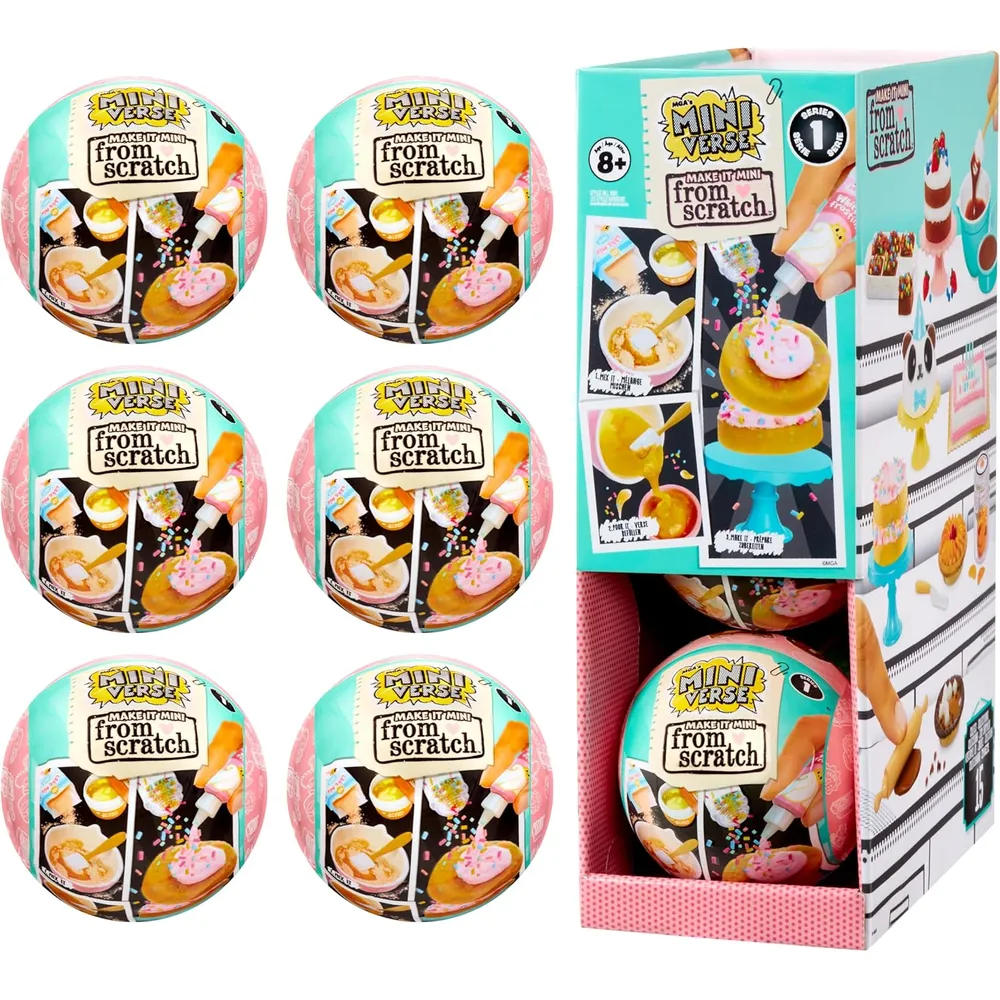 MGA Miniverse Make It pack 6 comida