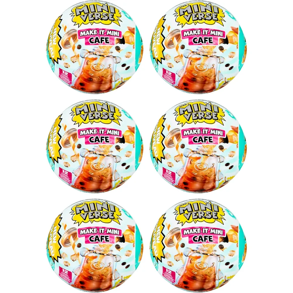 MGA Miniverse Cafe pack 6 comida
